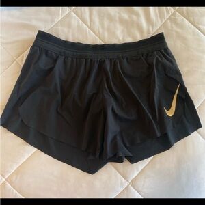Nike Women's Black Aeroswift Shorts